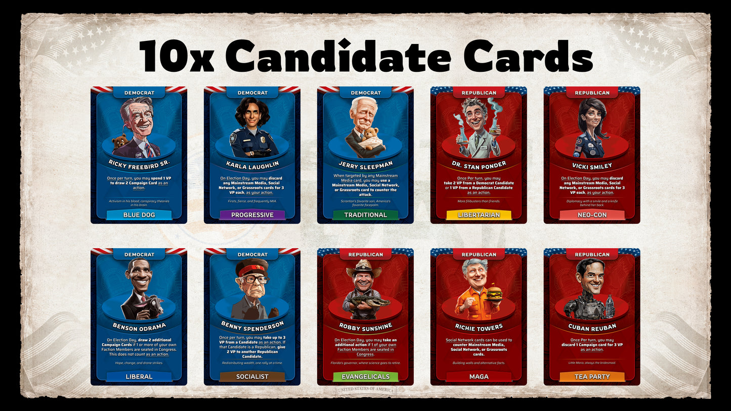 Election Day Board Game - Limited Edition